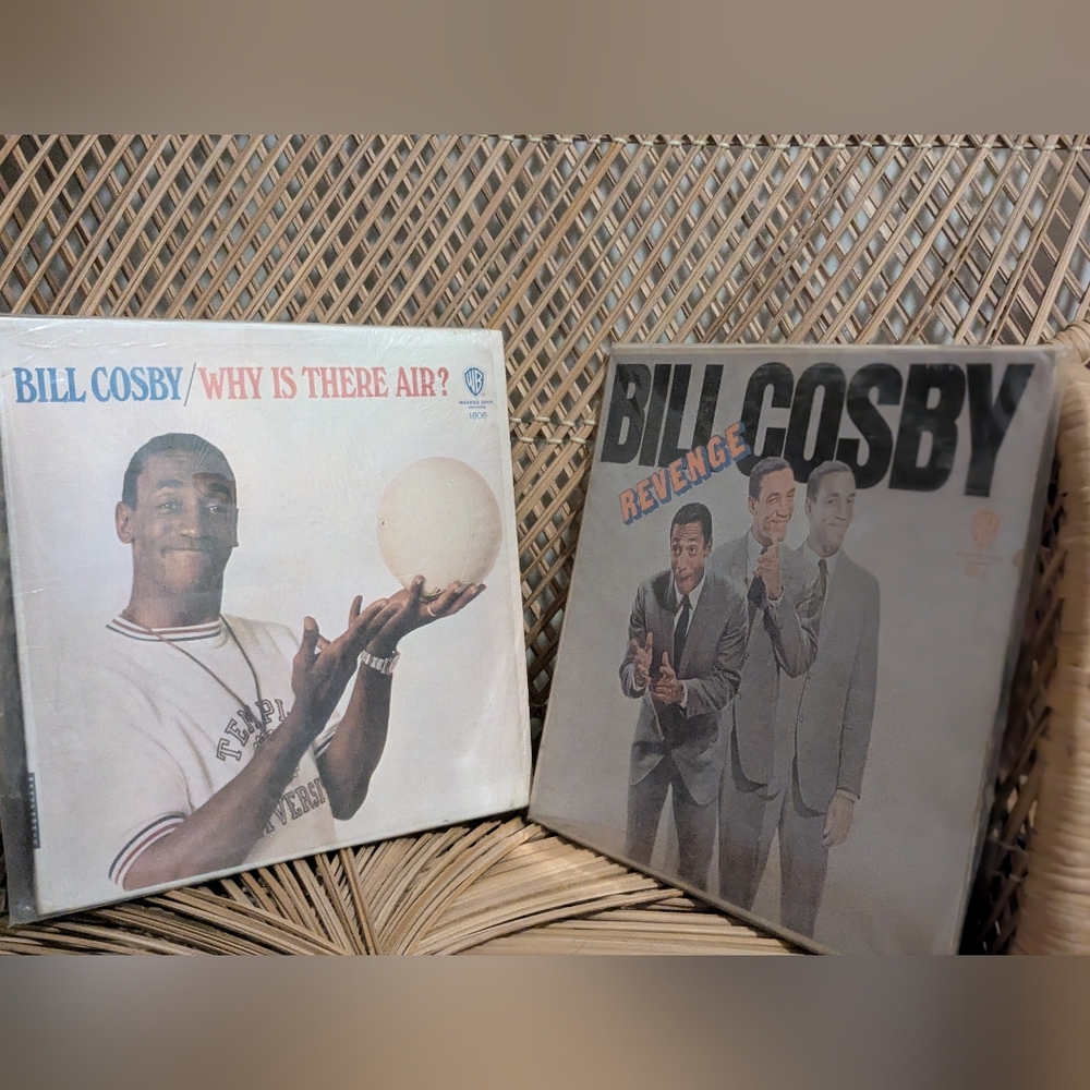 Vintage Vinyl Record Set - Why Is There Air? & Revenge